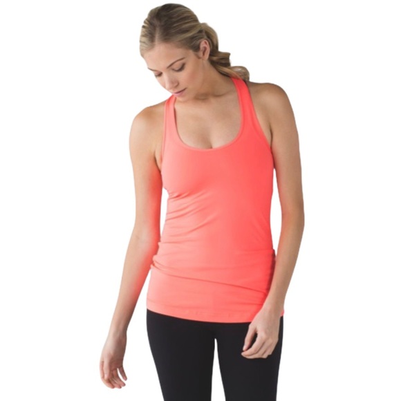 Lululemon coral cool racerback tank size 8 - Picture 5 of 6